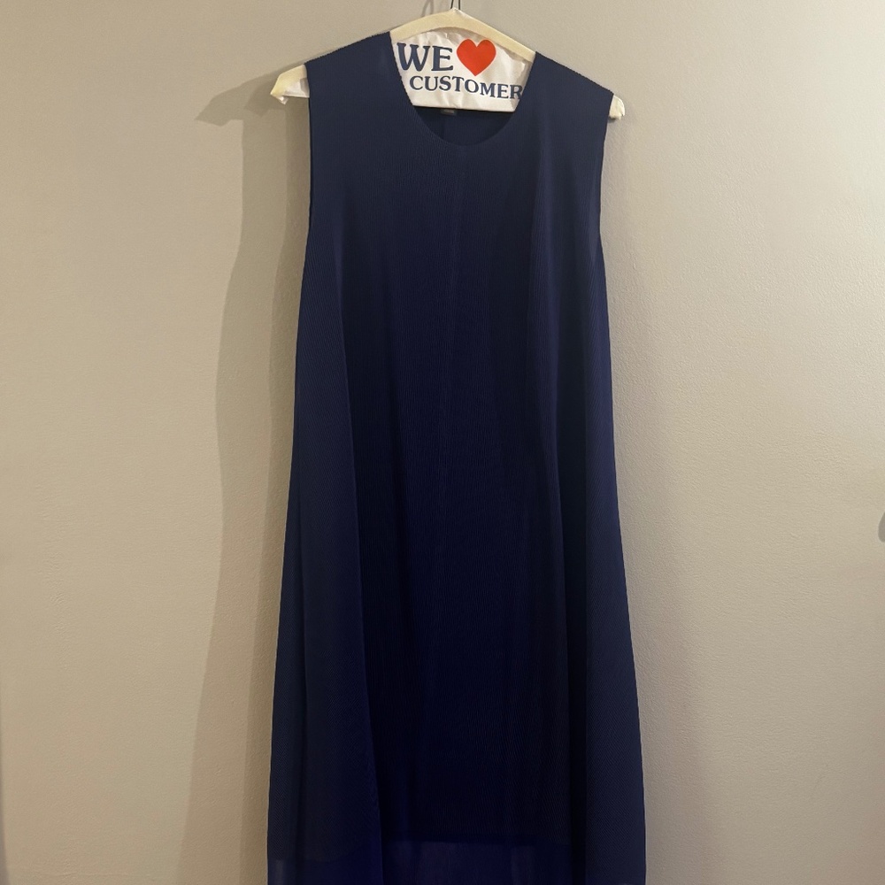 Vanité Couture Women's Royal Blue Sleeveless Evening Dress LNWOT